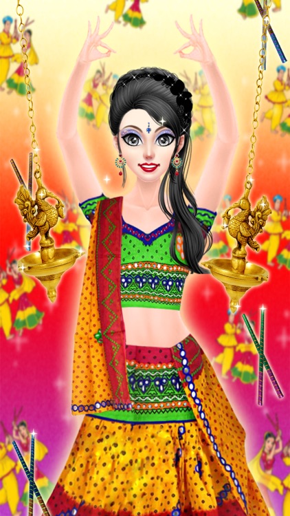 Navratri Makeover and Dressup