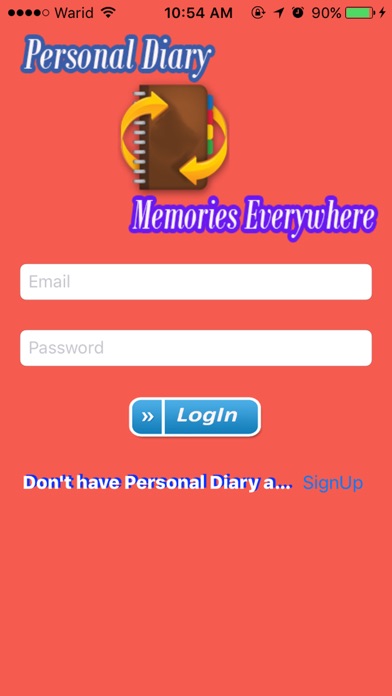 Personal Diary – Check In screenshot 2