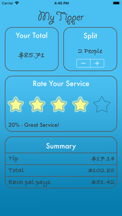 Screenshot #2 pour My-Tipper