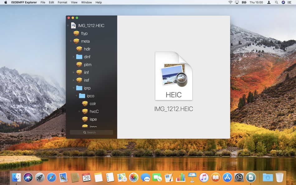 #3. ISOBMFF Explorer (macOS) Podle: DigiDNA SARL