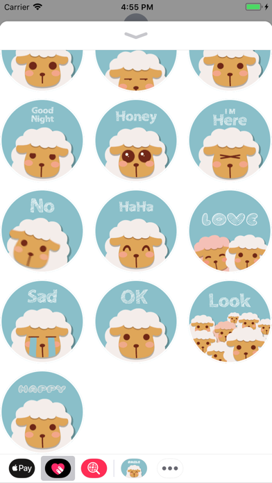 Screenshot #5 for Woolly Sheep Animated Stickers