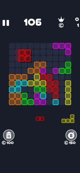 Game screenshot Neon Block Puzzle : Fill Board mod apk