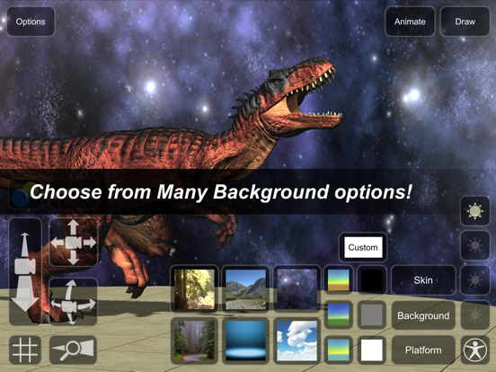 Allosaurus Mannequin iPad screenshot 7 - Education app