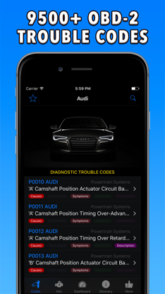 OBD-2 Audi screenshot 1