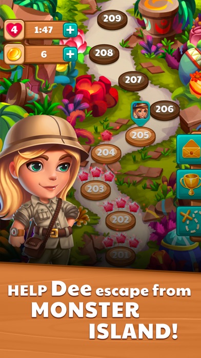 DEE ZASTER ON MONSTER ISLAND 1.7 IOS GAME GIẢI TRÍ DEE ZASTER ON MONSTER ISLAND 1.7 IOS