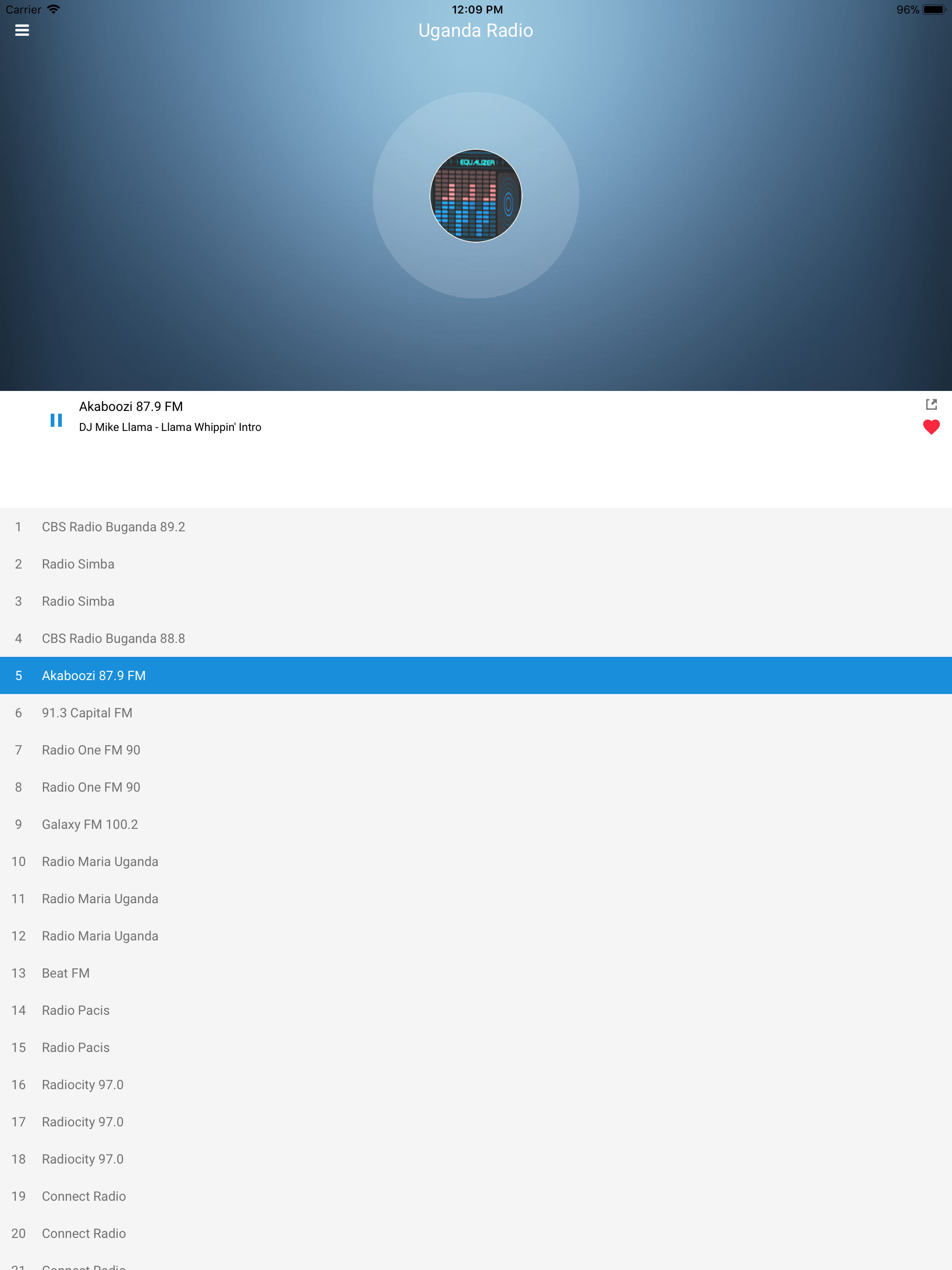 Uganda Radio Station Online FM screenshot 7