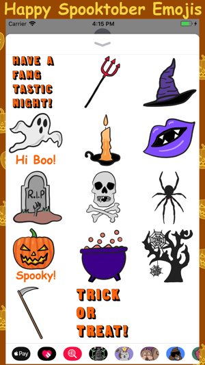 Happy Spooktober Emojis(圖3)-速報App