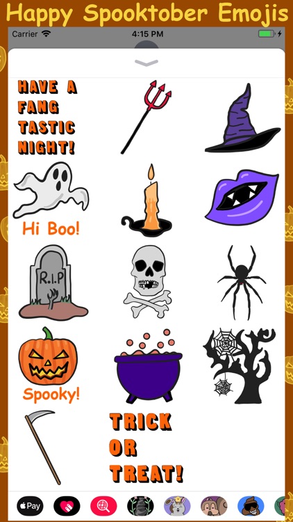 Happy Spooktober Emojis