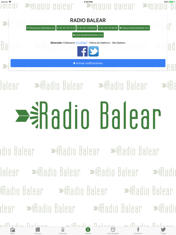 Radio Balear Directo iPad screenshot