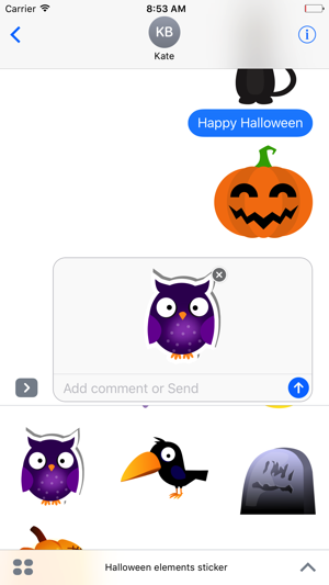Halloween elements sticker(圖3)-速報App