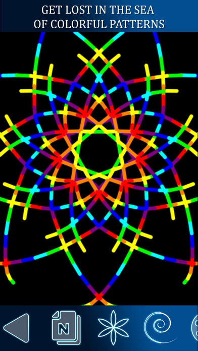 Kaleidoscope Magic Glow Paint screenshot 4