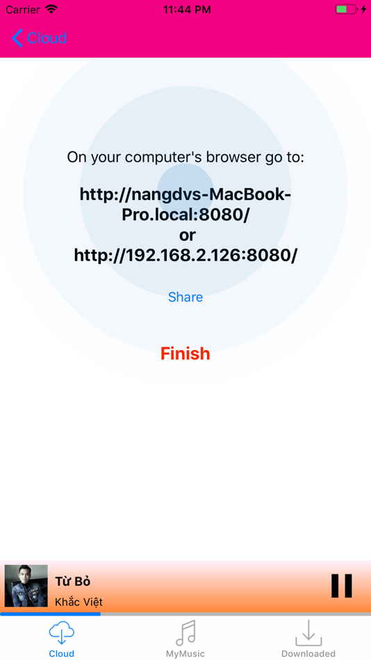 #3. Cloud Music Tube Player (iOS) Által: Nguyen Hieu