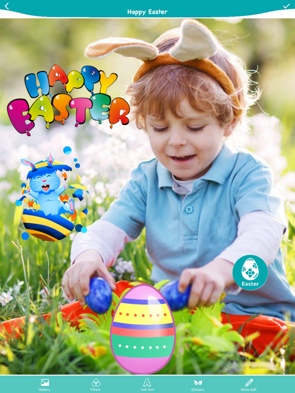 Screenshot #6 pour Happy Easter Photo Editor