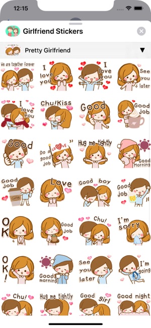 Girlfriend Sticker(圖8)-速報App