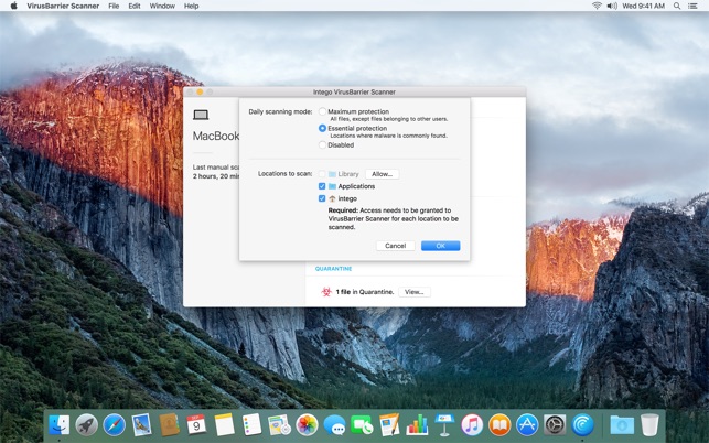 free mac security scan