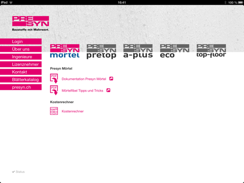 Presynapp screenshot 4