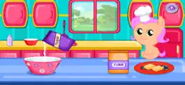 Game screenshot My birthday pony little cake apk