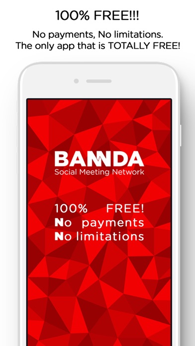 Screenshot #1 pour BANNDA - Social Meeting Network