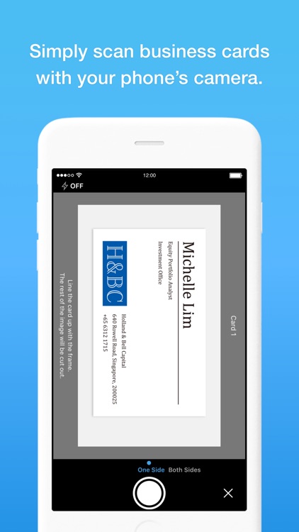 Eight - Manage Business Cards