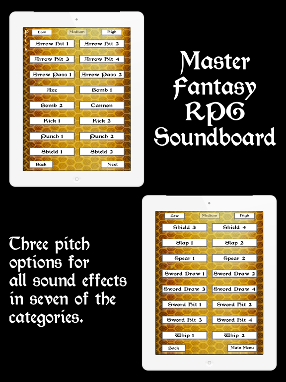 Screenshot #6 pour Master Fantasy RPG Soundboard