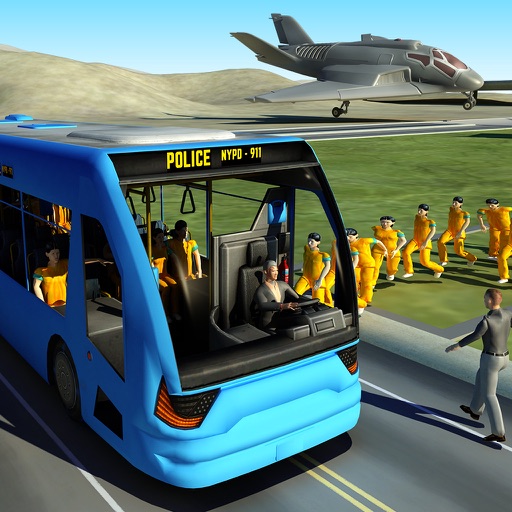 Prisoner Transport Bus Sim 3D Icon