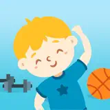 Kids morning exercises - アプリアイコン