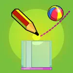 Physics Draw Line: Happy Ball App Contact