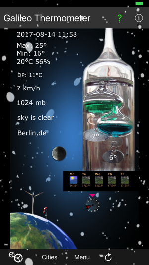 Galileo Thermometer(圖5)-速報App