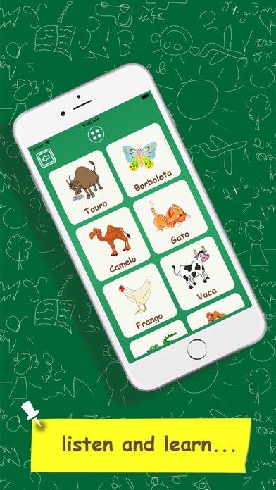 Learn Portuguese Words - Kids screenshot 3