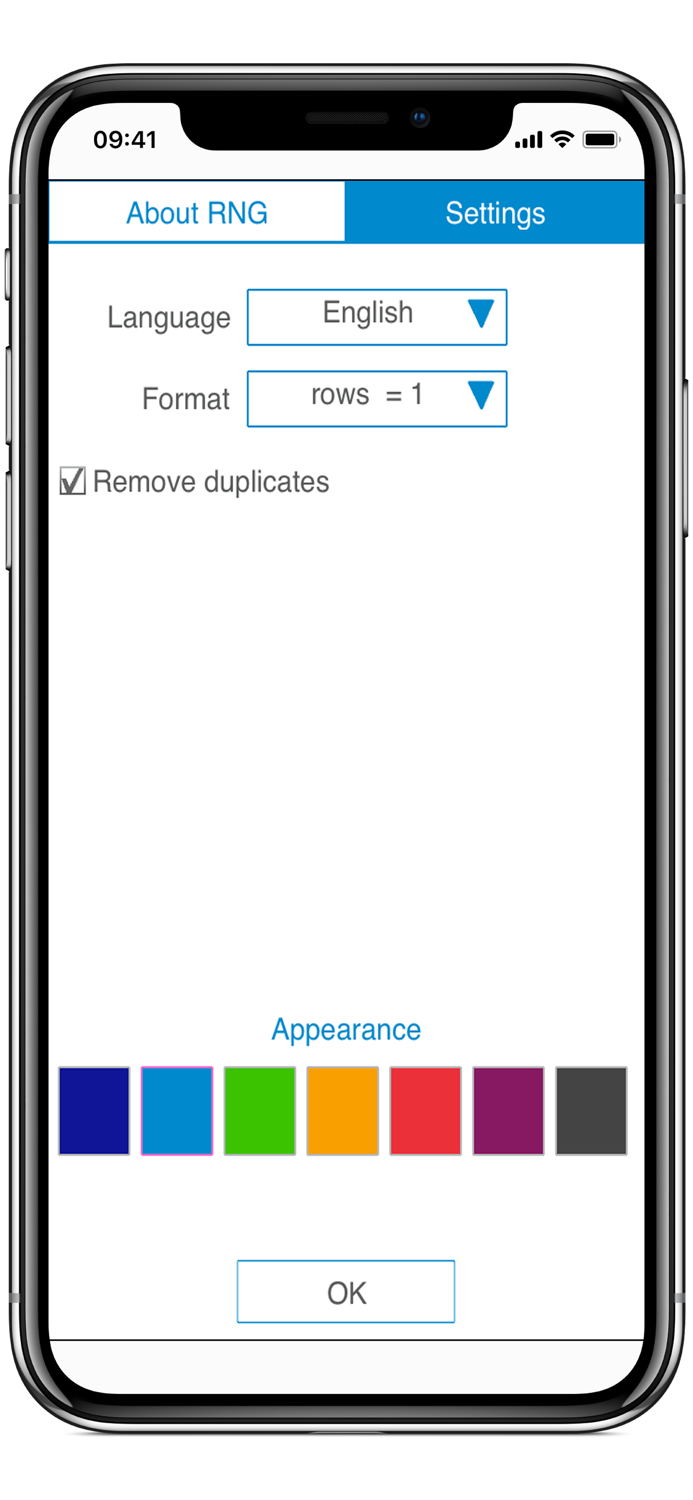 Random Number Generator RNG