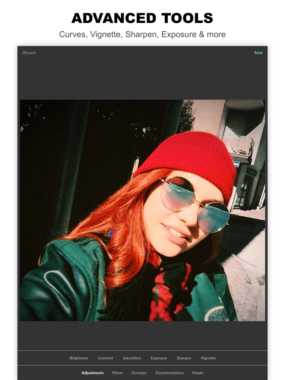Abstract Light - Photo Editor iPad screenshot 4 - Photo & Video app