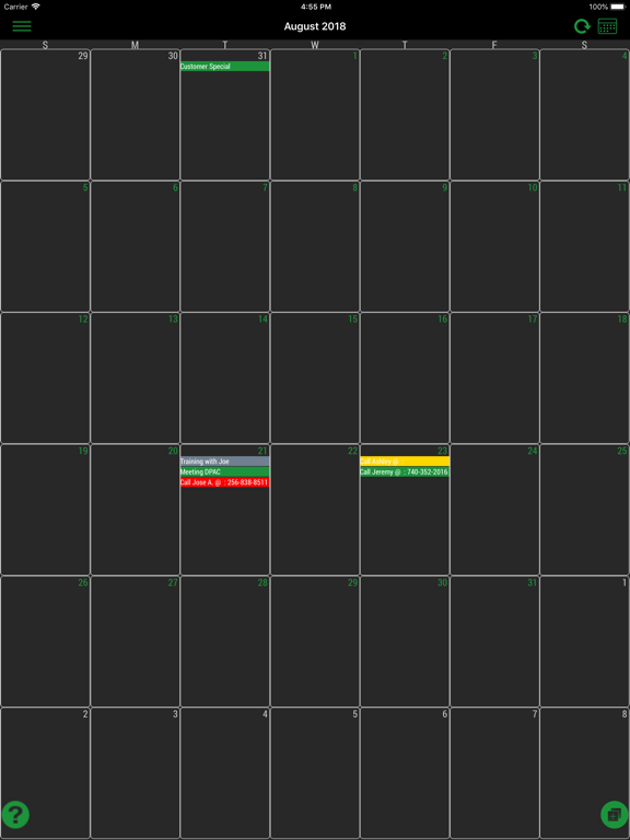 Screenshot #4 pour Lizzy Calendar