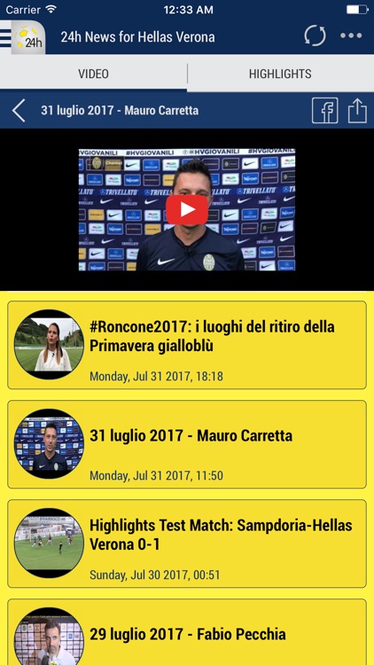 24h News for Hellas Verona screenshot-4