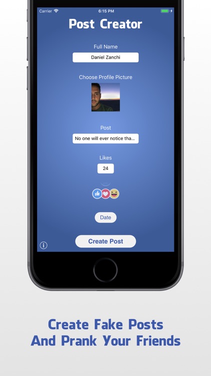 Fake Posts Creator