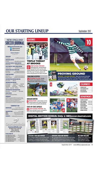 Screenshot #2 pour New England Soccer Journal