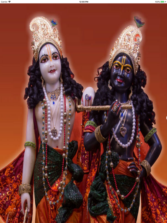 Vrindavan TV iPad screenshot 1 - Social Networking app