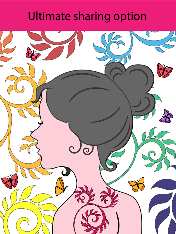 Screenshot #4 pour Koloury  -  Coloring Book for Adults