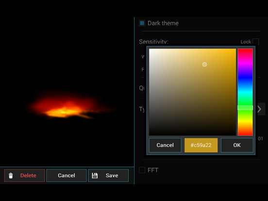 Screenshot #5 pour Mic Spectrum Analyzer PRO