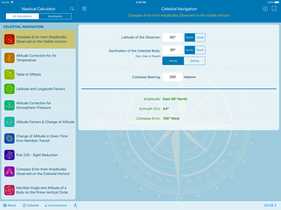 Screenshot #4 pour Nautical Calculator
