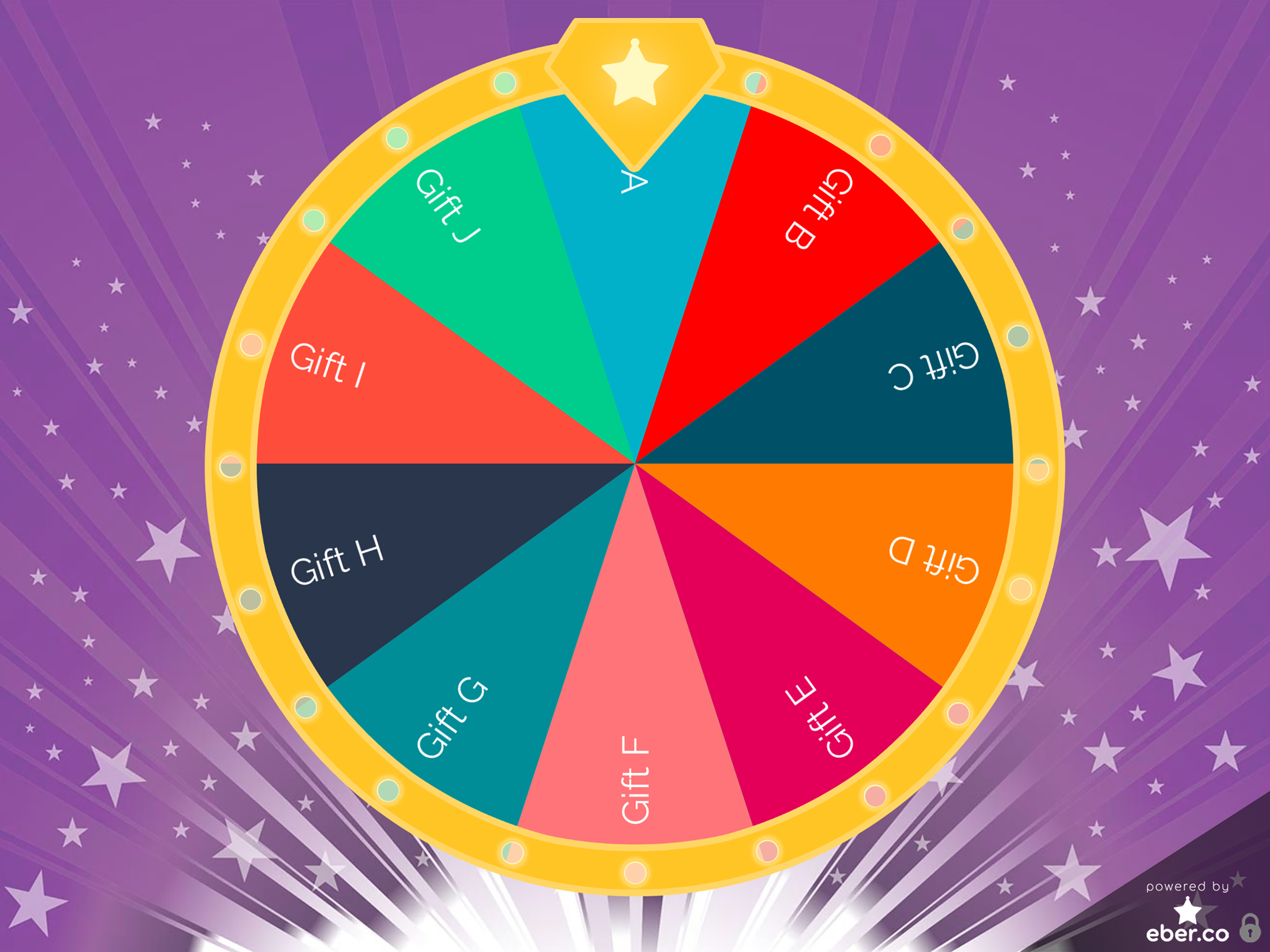 Lucky Wheel by Eber.co screenshot 2