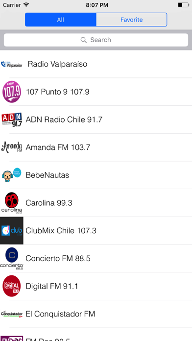 Screenshot #1 pour Radio Chile