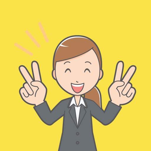 Office Girl Stickers icon