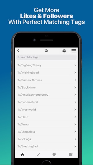 Hashtag Generator Hashtagged on the App Store - 300 x 533 jpeg 29kB