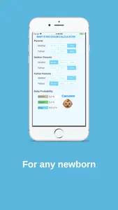 EYE COLOR CALCULATOR screenshot #5 for iPhone