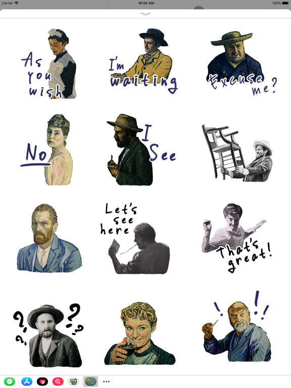 Screenshot #6 pour Loving Vincent Stickers