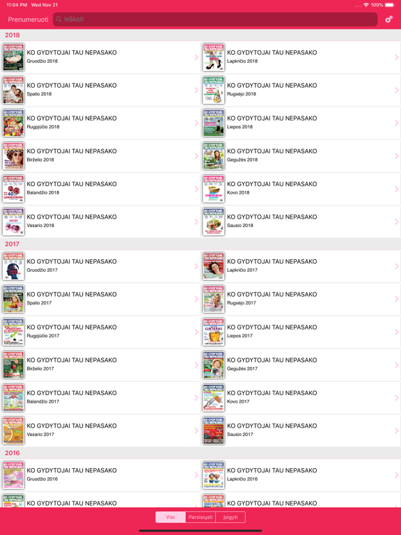 Screenshot #4 pour KO GYDYTOJAI TAU NEPASAKO