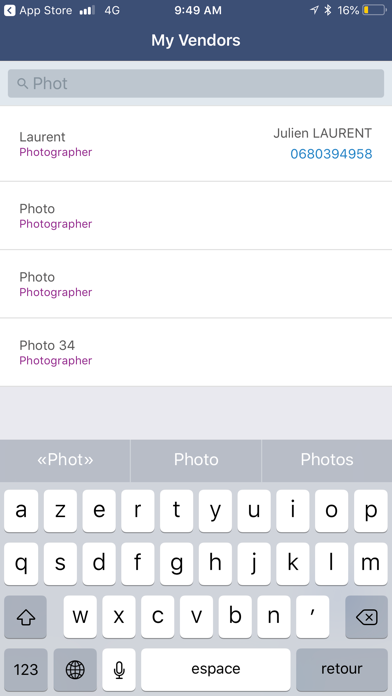 App screenshot