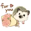 Shy And Cute Hedgehogs Sticker problems & troubleshooting and solutions