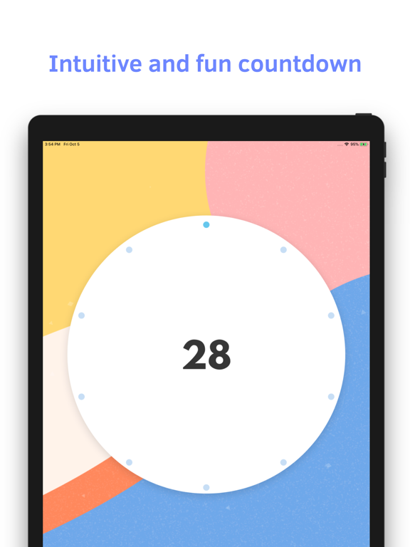 Amelia Timer iPad screenshot 2 - Health & Fitness app