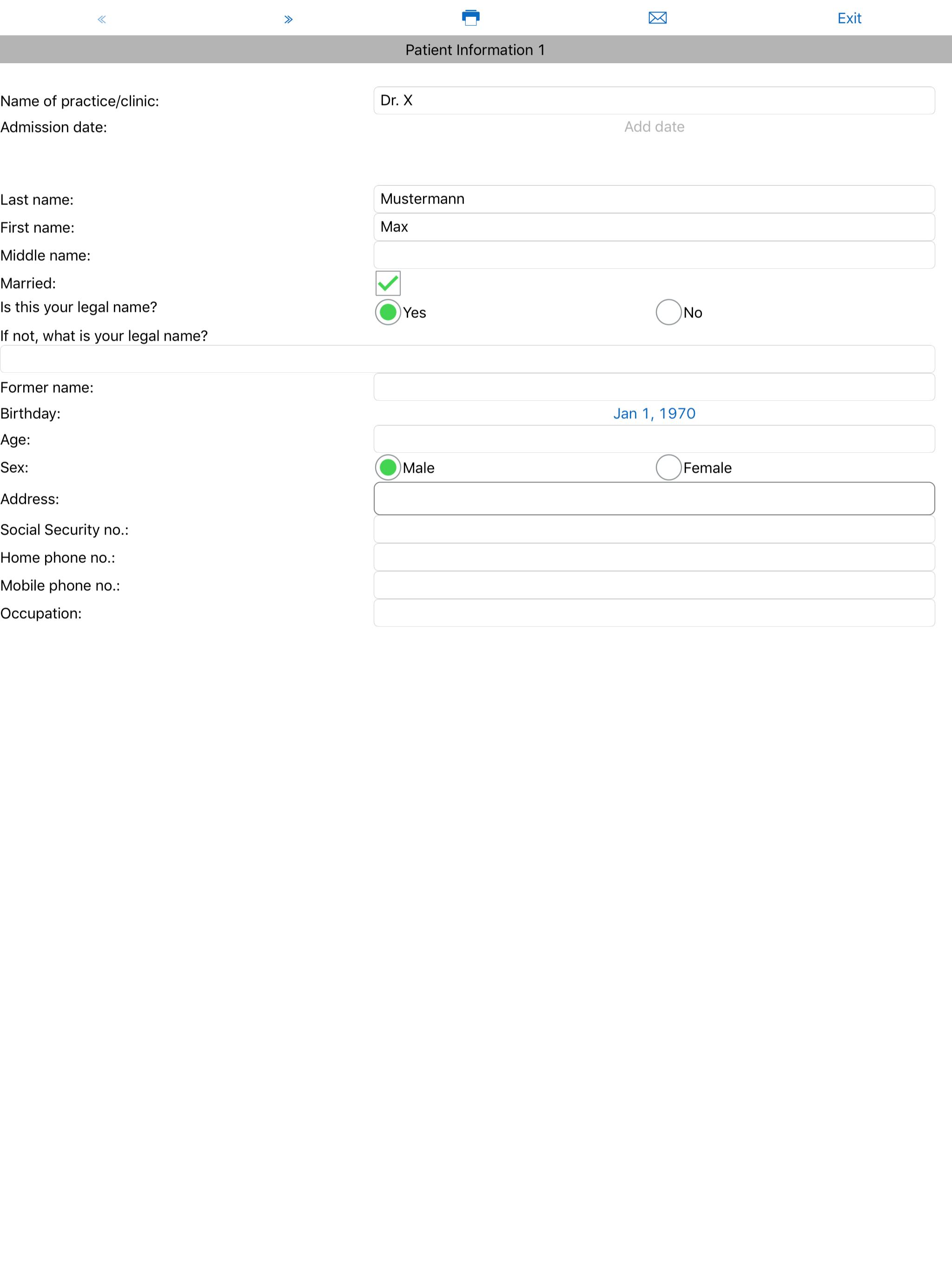 Altova MobileTogether